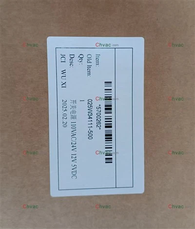 York reservdelar 025 34111 000 Strömförsörjning