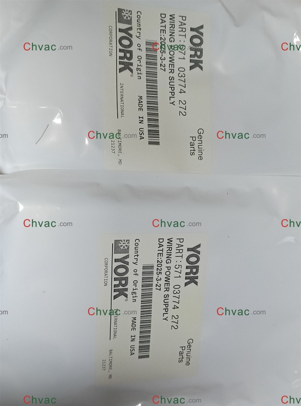 York 571-03774-272 KABELSLAG STRÖMFÖRSÖRJNING YD